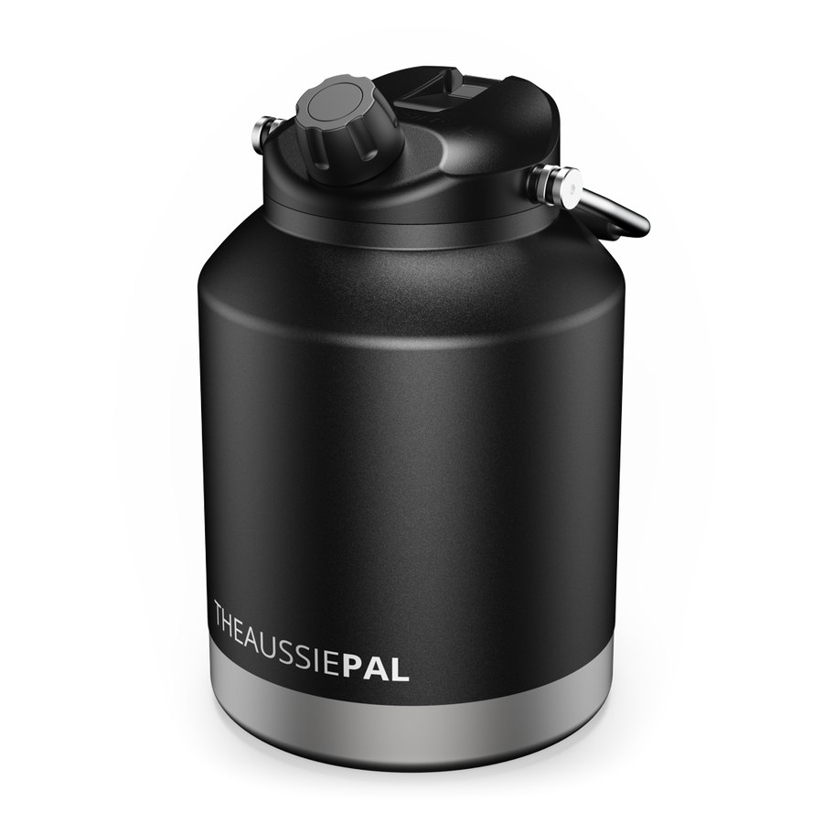 Insulated Hydro Jug 4L in Black