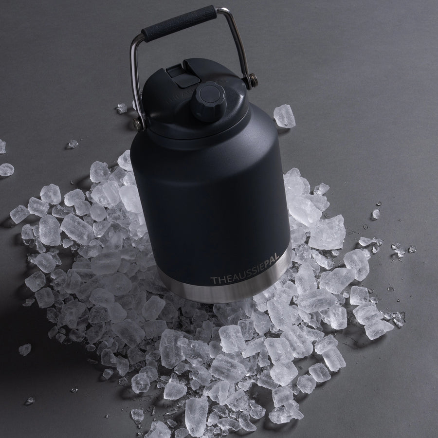 Insulated Hydro Jug 4L in Charcoal