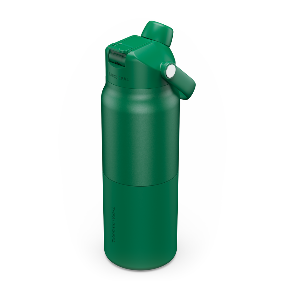 Insulated Bottle 1L in Green