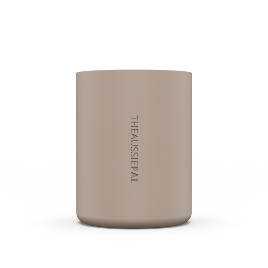 1L Bottle Silicone Grip in Latte