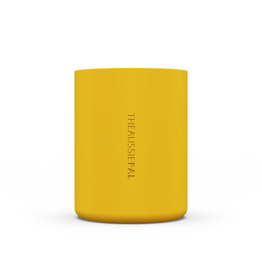 1L Bottle Silicone Grip in Mango