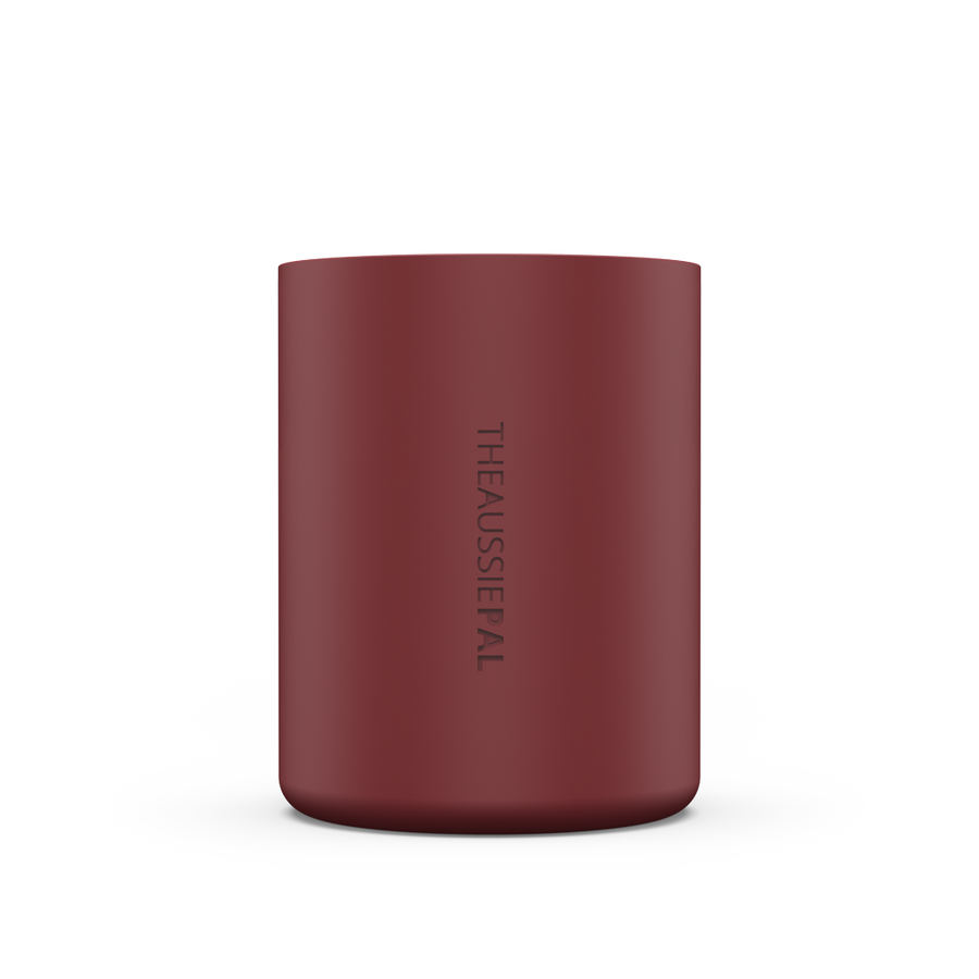 1L Bottle Silicone Grip in Plum