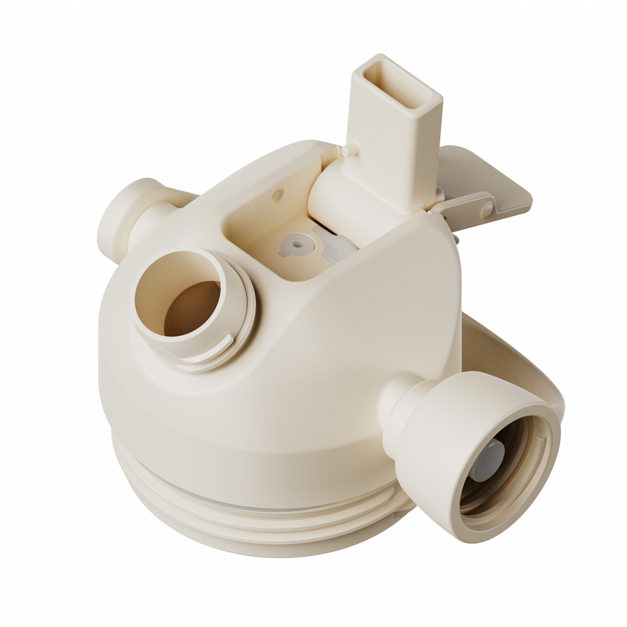 1L & 2L Dual Action - Smart Lid in Almond