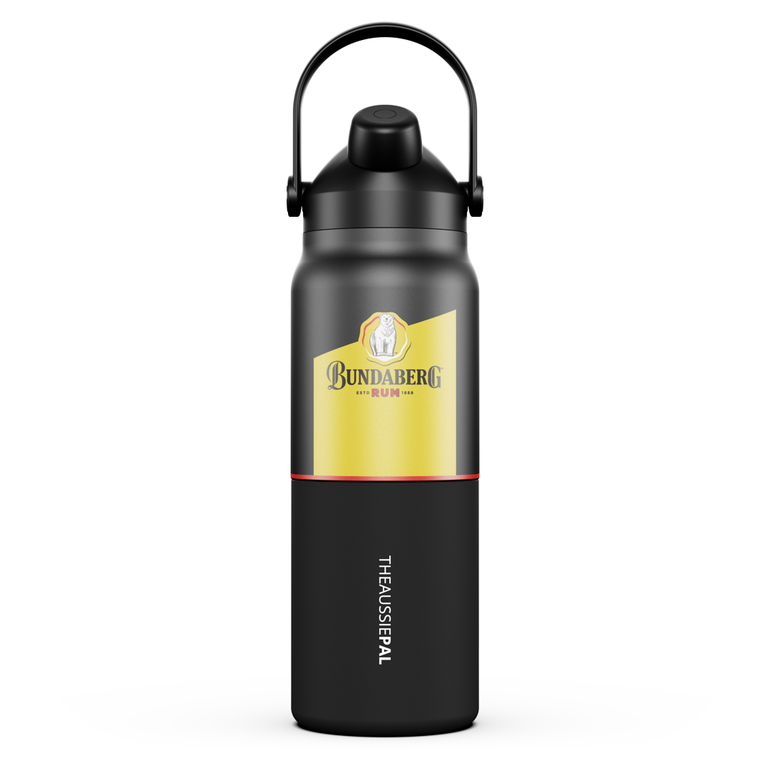 1L Bundaberg Rum Bottle — front