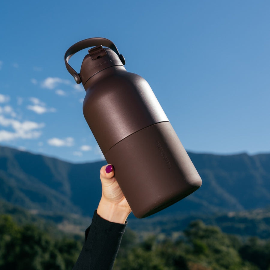 Insulated Bottle 2L in Chocolate