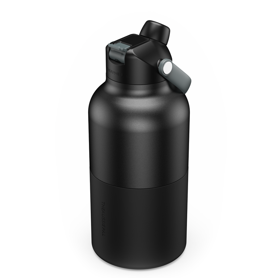 Insulated Bottle 2L in Black Char