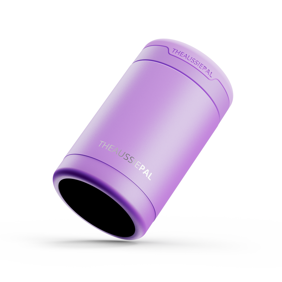 Insulated Stubby Holder in Lavender