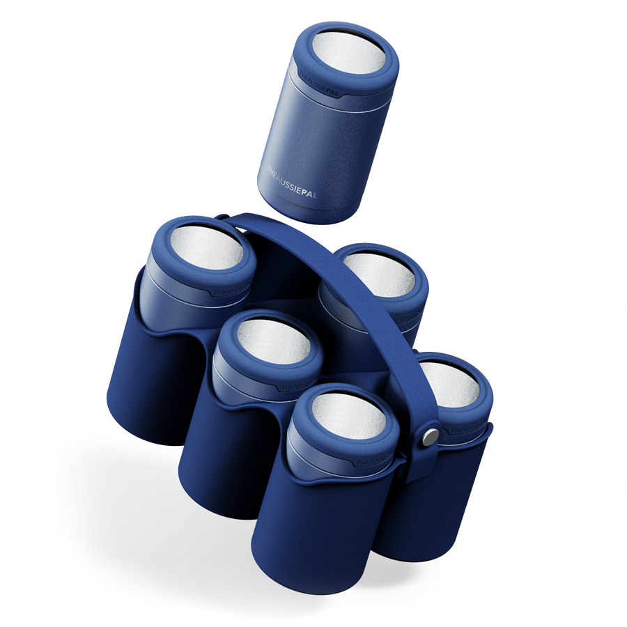 6PACKPAL + 6 Stubby Holders in Navy